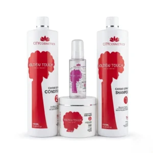 مجموعة جولدن تاتش للعناية بالشعر – سيتي كوزماتيكس