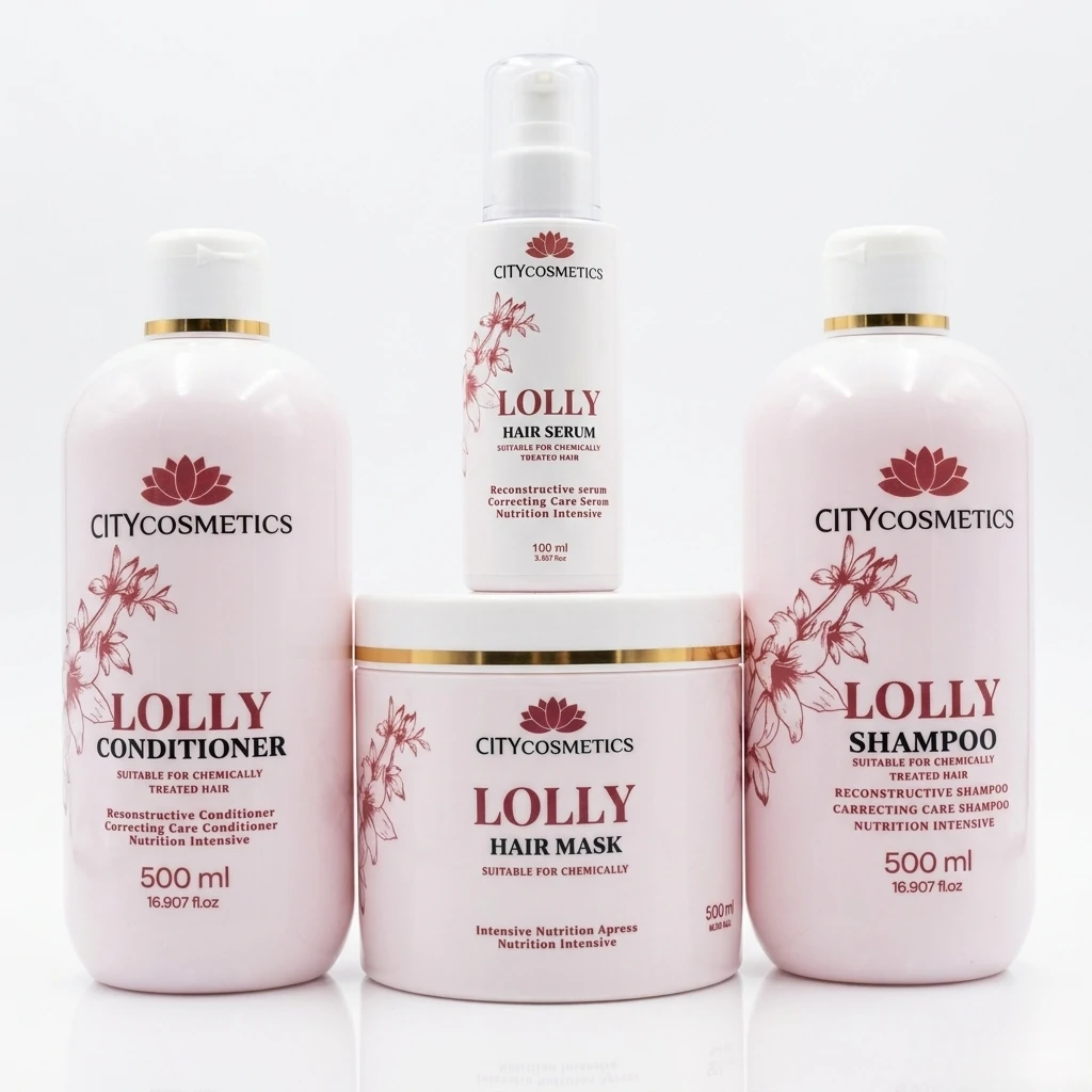 مجموعة لولي للأطفال للعناية بالشعر – سيتي كوزماتيكس